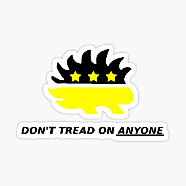 dont tread on anyone lebitarian jo jorgensen 2020 Sticker