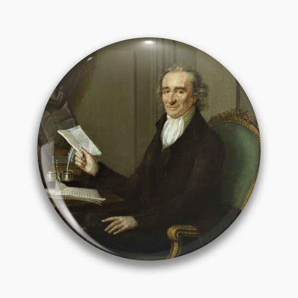 Item preview, Thomas Paine SIgnature Portrait designed and sold by stayfree101.