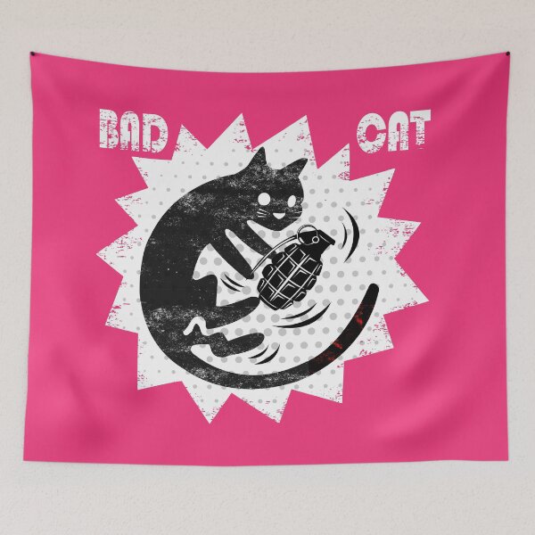 Item preview, Bad Cat designed and sold by hickhopshop.
