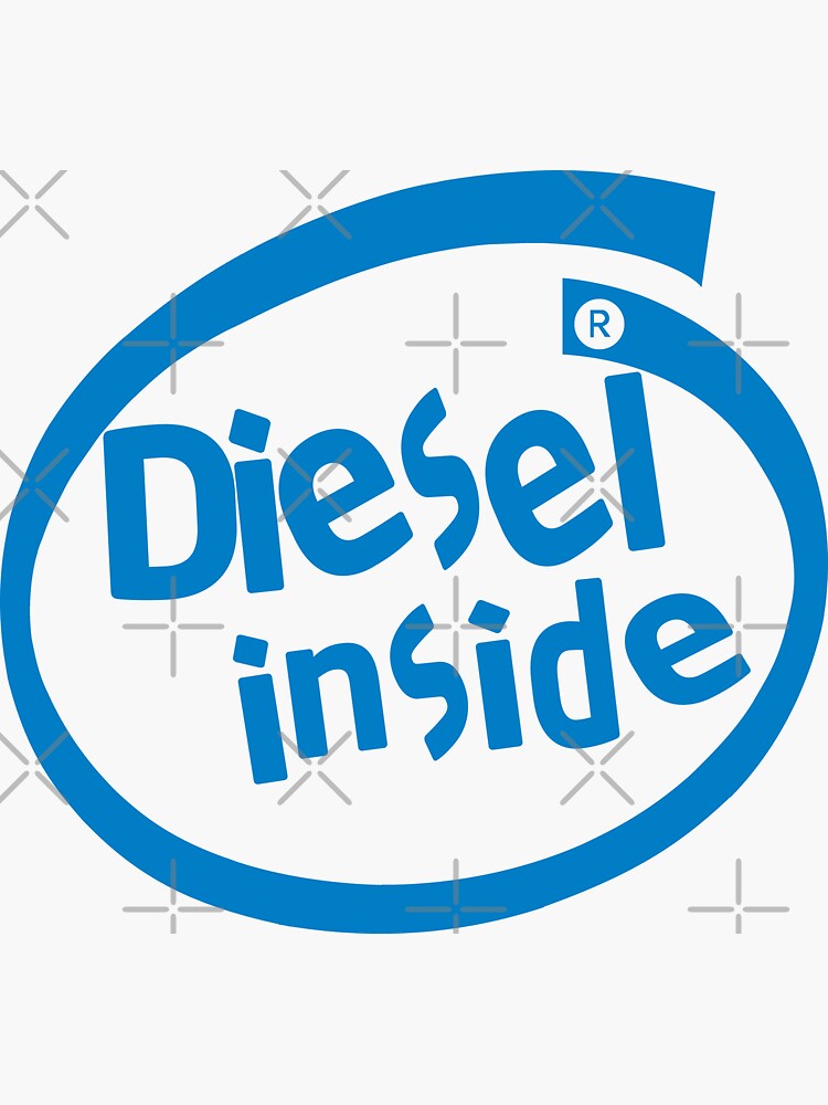 Diesel Inside Sticker for Sale by arsenijemne