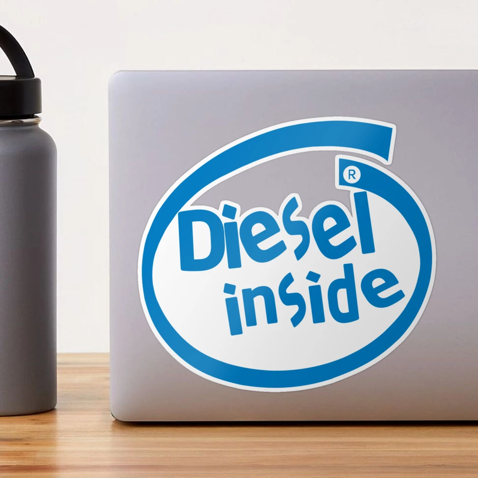 Diesel Inside Sticker for Sale by arsenijemne