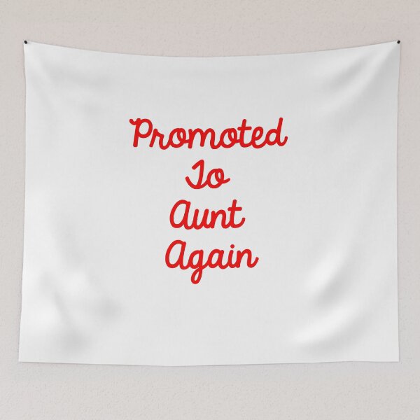 Item preview, Promoted To Aunt Again designed and sold by TheDevilStore.