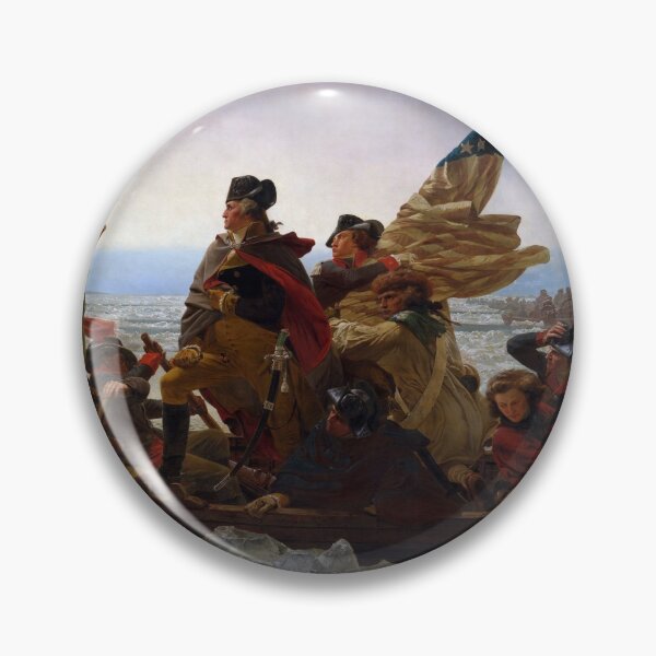Aperçu de l'œuvre Washington traversant la peinture de Delaware créée et vendue par warishellstore.