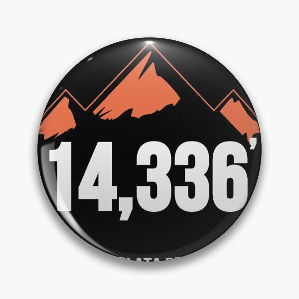Item preview, La Plata Peak - Orange Range designed and sold by High Peaks Collective.