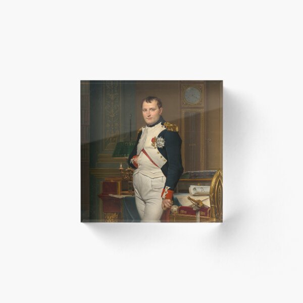 Emperor Napoleon in His Study at the Tuileries Acrylic Block