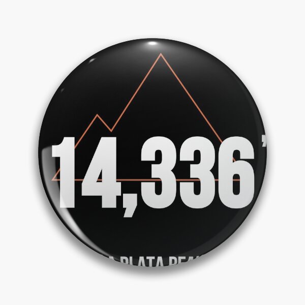 Item preview, La Plata Peak - Orange Lines designed and sold by High Peaks Collective.
