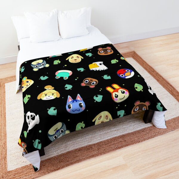 Animal Crossing Pattern Comforter