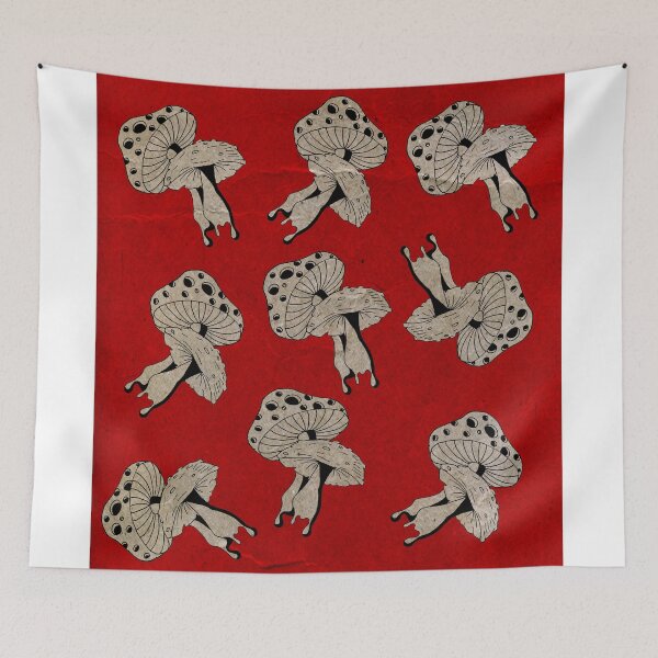 Item preview,  magic mushroom texture art designed and sold by Ilustra Club.