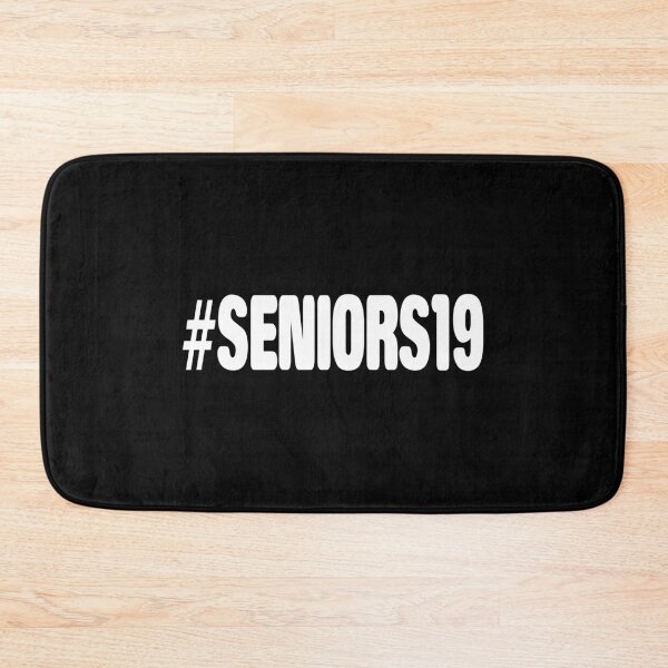 Item preview, #Seniors19 - Hashtag Seniors 2019 - Upperclassman Design designed and sold by KoolMoDee.