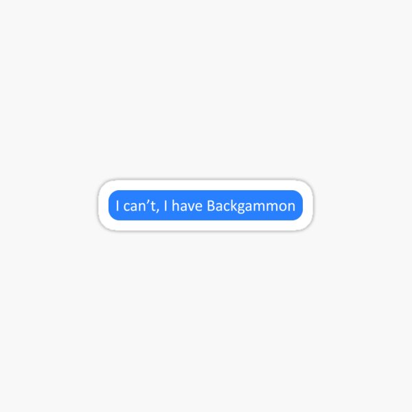 Item preview, I can't, I have Backgammon designed and sold by SmileMiau.