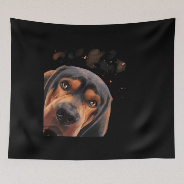 Item preview, Curious Alpine Dachsbracke Dog  designed and sold by alwe-designs.
