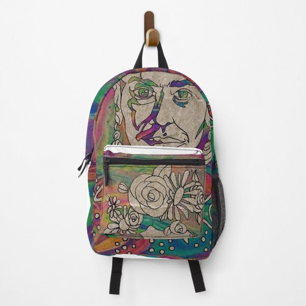 Item preview, frida psychedelic art designed and sold by Ilustra Club.