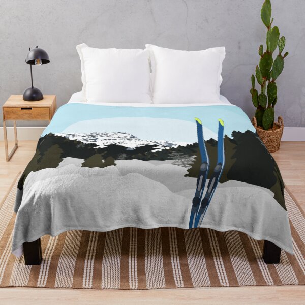 Item preview, Skiing in Kananaskis Country designed and sold by Lindsey McDonald.