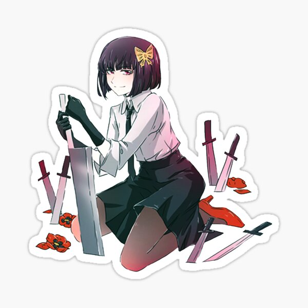 Akiko Narumi - Fuuto Tantei Sticker for Sale by darkerart