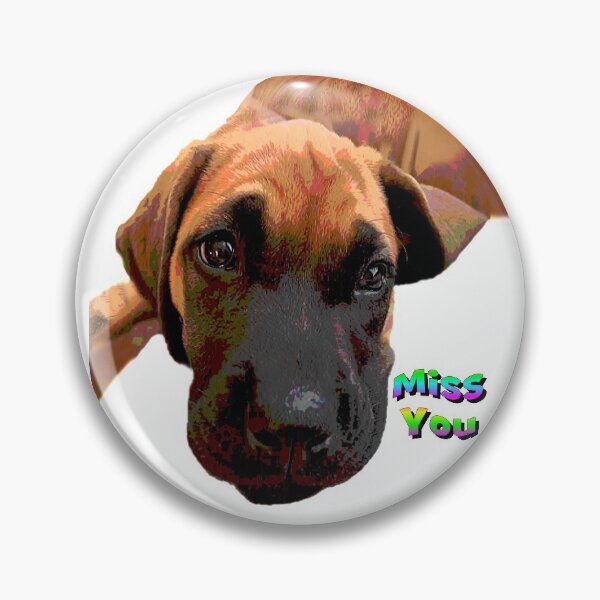 Item preview, Mastiff Miss You Pup designed and sold by kristalcurt.