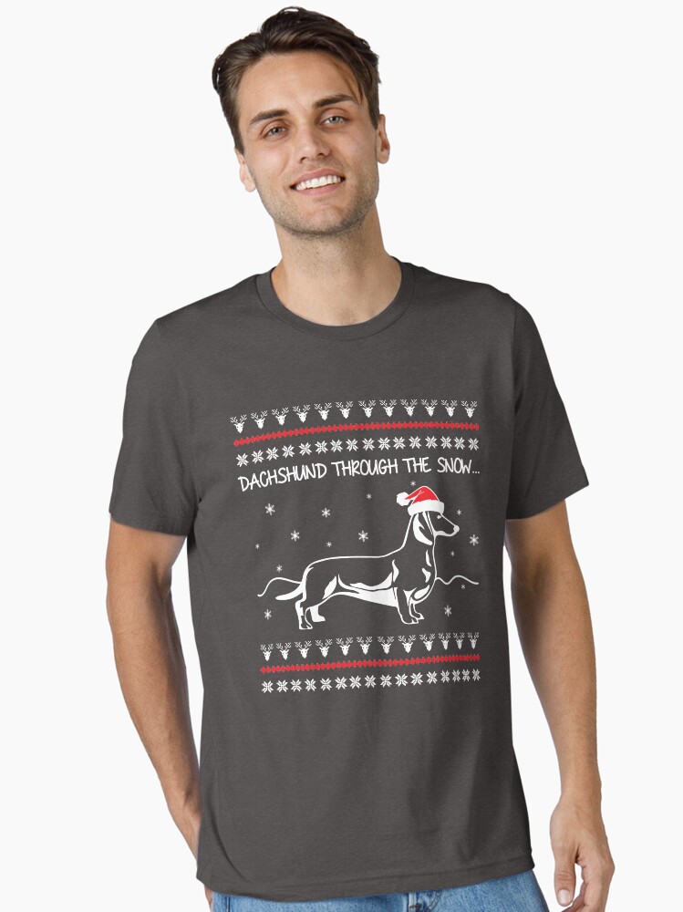 Dachshund Through The Snow, Ugly Christmas Sweater