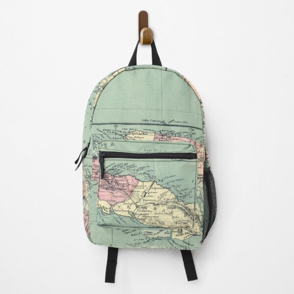 Item preview, Vintage Cuba & Jamaica Map (1873) designed and sold by BravuraMedia.