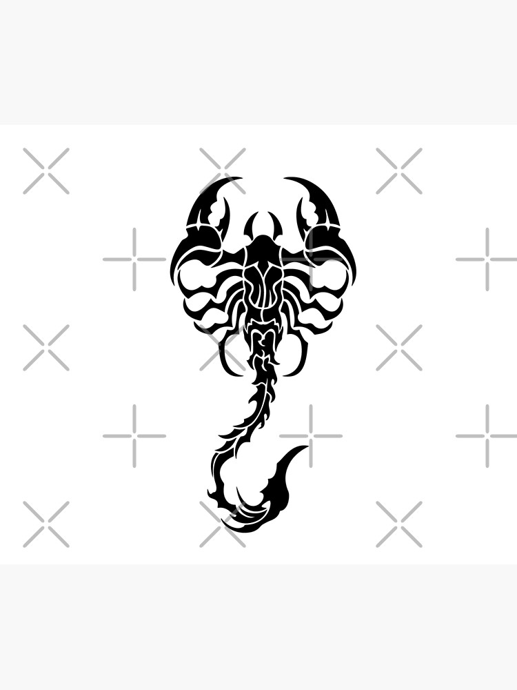 Tribal scorpion tattoo design for arm on Craiyon