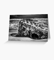 There She Lay. Greeting Card