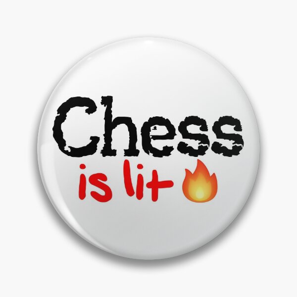 Item preview, Chess is Lit! designed and sold by DoodleDashCollective.