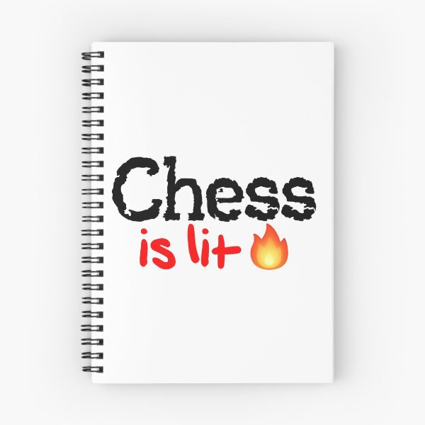 Item preview, Chess is Lit! designed and sold by DoodleDashCollective.