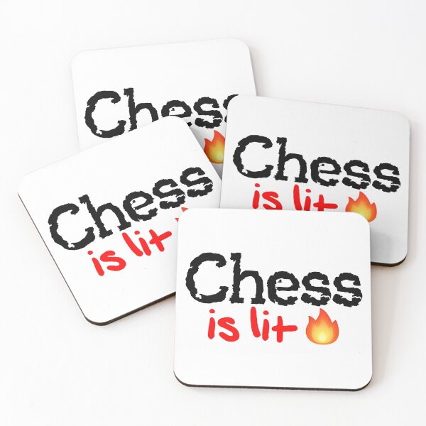 Item preview, Chess is Lit! designed and sold by DoodleDashCollective.