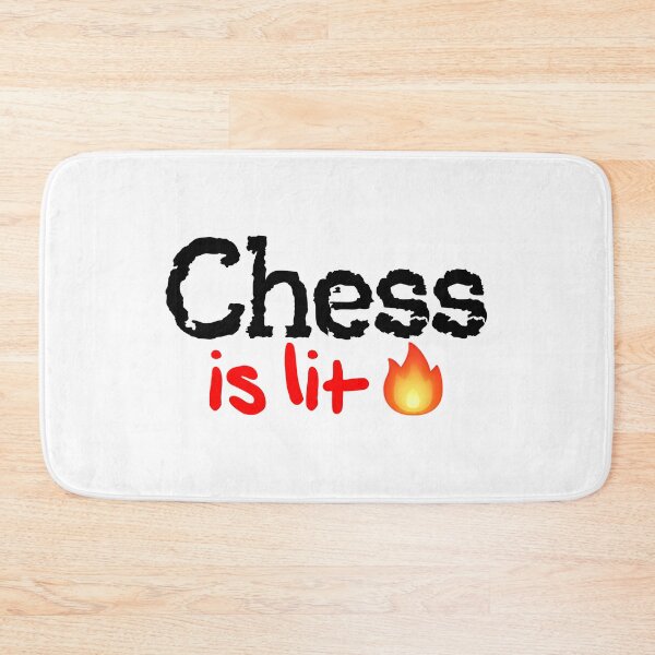 Item preview, Chess is Lit! designed and sold by DoodleDashCollective.