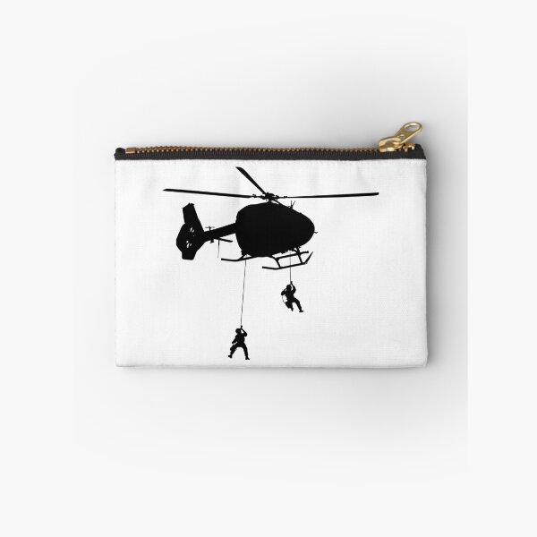 Item preview, Helicopter H 145 M / H145M Air Force, German Air Force, Police Special Forces abseil from helicopter. silhouette designed and sold by Marcin Adrian.