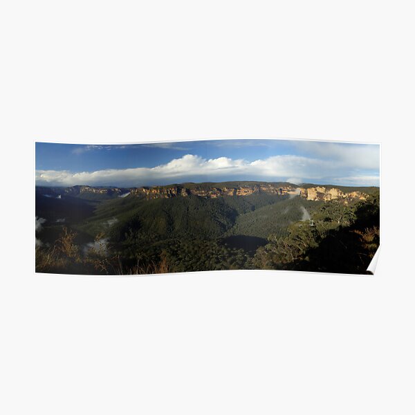 Evans Lookout, Blackheath, NSW. Poster