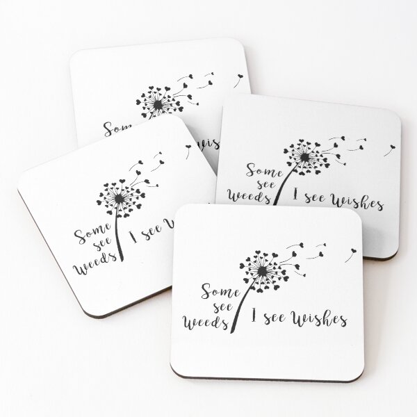 Item preview, Some see weeds, I see wishes designed and sold by KissingFrogs.
