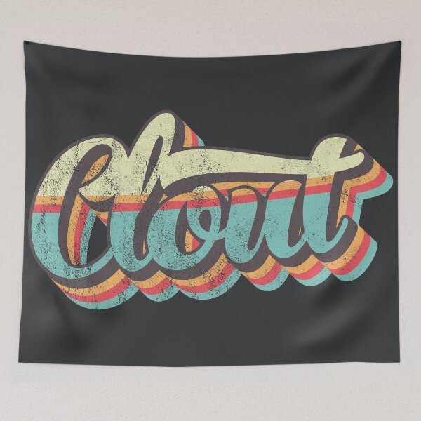 Item preview, Clout 70's Retro designed and sold by BeyondTheDeck.