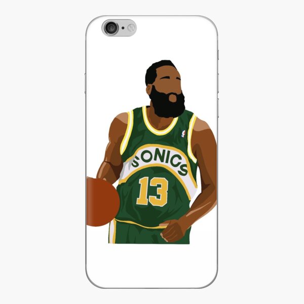 James Harden in Seattle SuperSonics Jersey Sticker for Sale by  ActualFactual