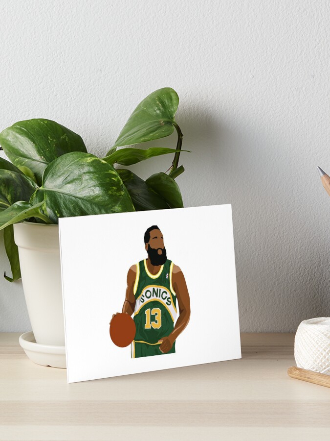 James harden hotsell sonics jersey