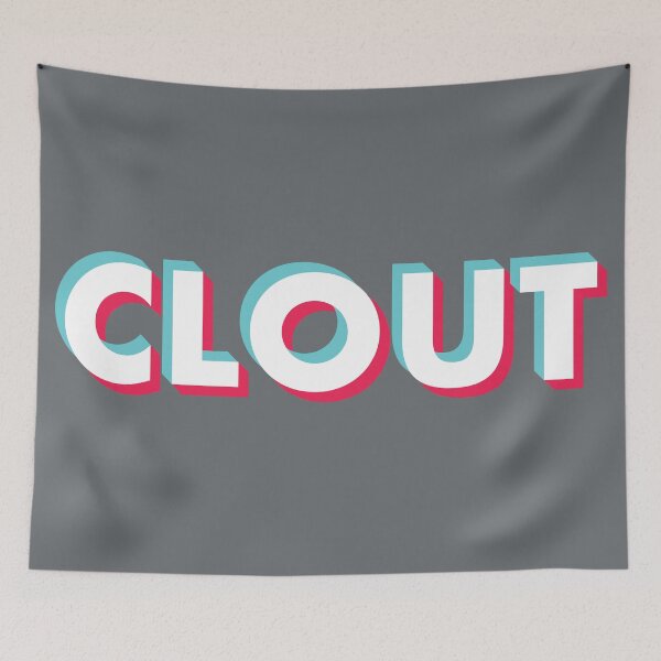 Item preview, Clout Glitch White designed and sold by BeyondTheDeck.
