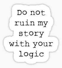 What Richard Castle Said Sticker