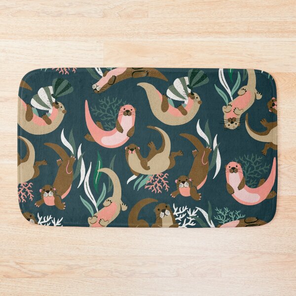Item preview, Otter Collection - Teal Palette designed and sold by Cat Coquillette.
