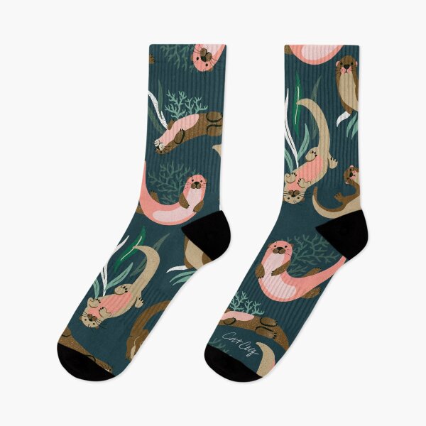 Item preview, Otter Collection - Teal Palette designed and sold by Cat Coquillette.