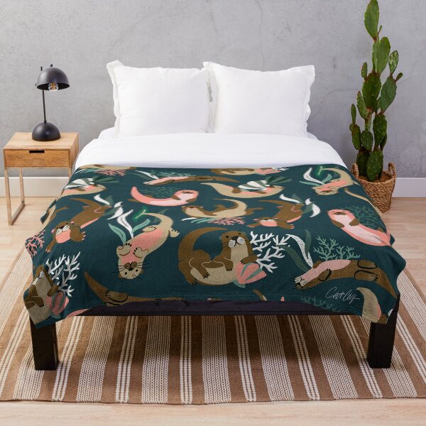 Item preview, Otter Collection - Teal Palette designed and sold by Cat Coquillette.