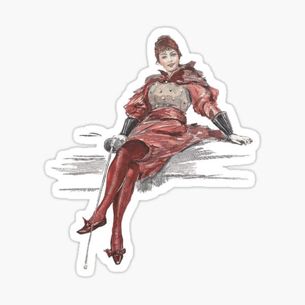 Keeping swordplay classy Sticker