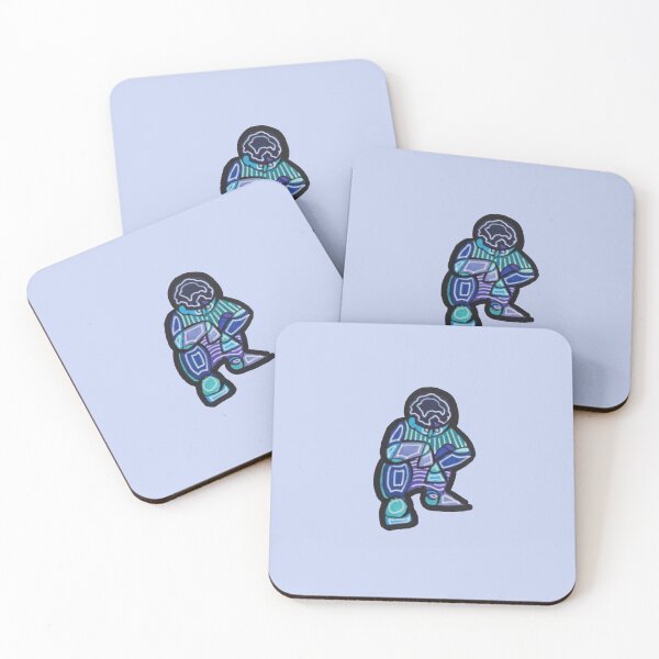 Item preview, Crouching Blue designed and sold by IsahopperArt.