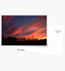 Streaking Across The Sky Postcards