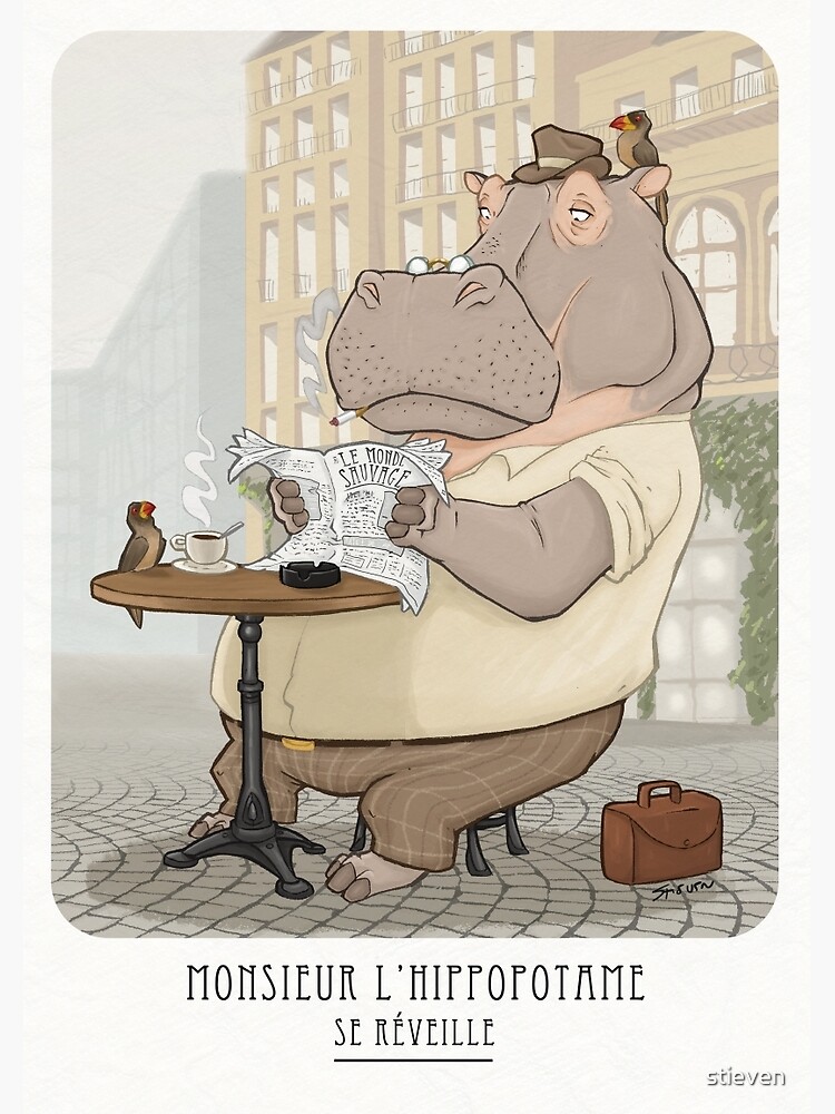 Mr. L'Hippopotame by stieven