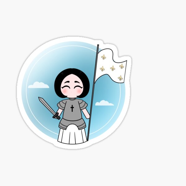 Saint Joan of Arc (Little Saint) Sticker