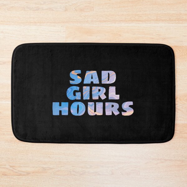 Item preview, SAD GIRL HOURS MARBLE FONT GRAPHIC designed and sold by heyjessicaho.