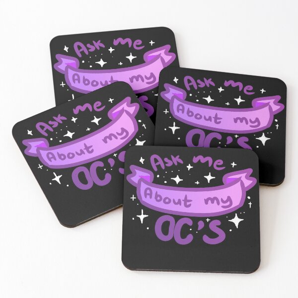 Item preview, Ask Me About My OC's designed and sold by emmydrawsstuff.