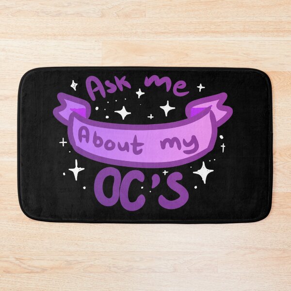 Item preview, Ask Me About My OC's designed and sold by emmydrawsstuff.