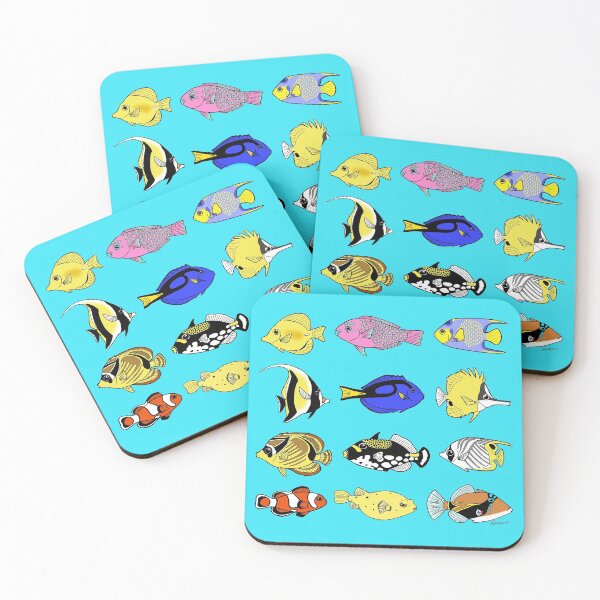Item preview, Coral Reef Fishes designed and sold by sharkbait83.