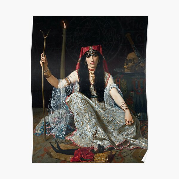 THE SORCERESS - GEORGES MERLE Poster