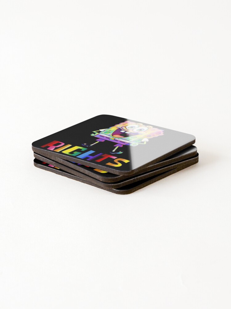 Thumbnail 4 of 5, Coasters (Set of 4), SpongeBob - Rights designed and sold by Twaingrant.