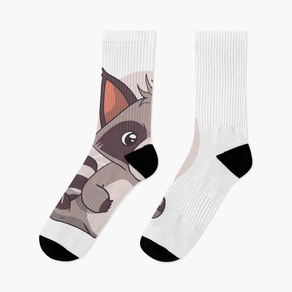 Item preview, cute raccoon - cartoon animal designed and sold by Mido tee art shop.